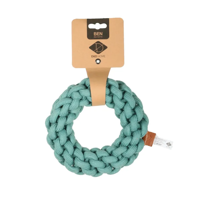 D&D Cotton DogToy Ben S 19 cm blau Abverkauf