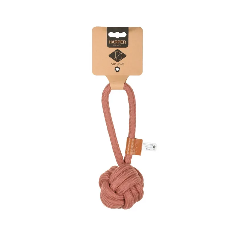 Geprüft D&D Cotton DogToy Harper S 22 cm rosa
