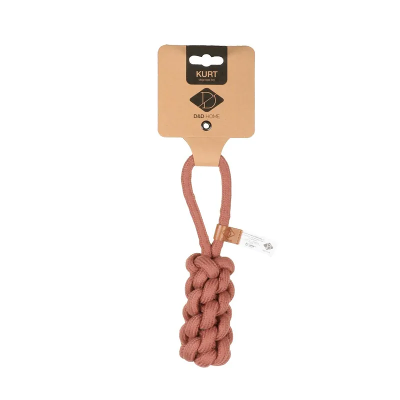 Sonderangebot D&D Cotton DogToy Kurt XS 22 cm rosa
