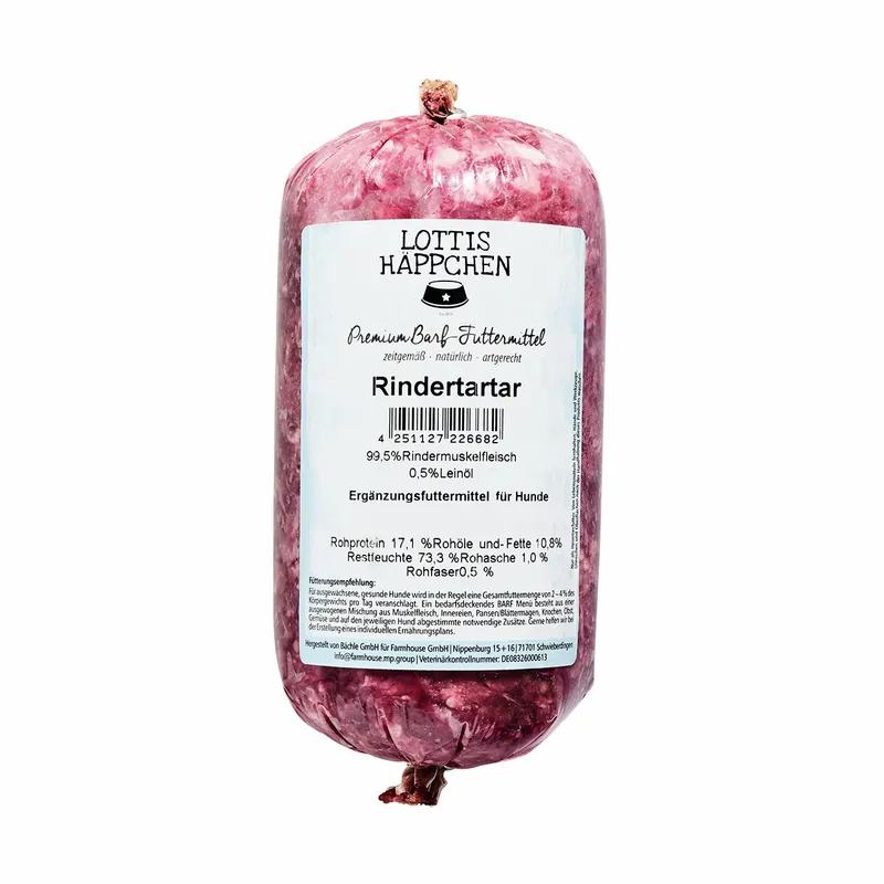 LOTTIS HÄPPCHEN Rindertatar 500 g Highlight