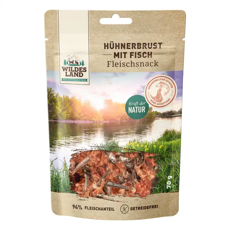 Top-Seller WILDES LAND Snack Hühnerbrustfilet 70 g