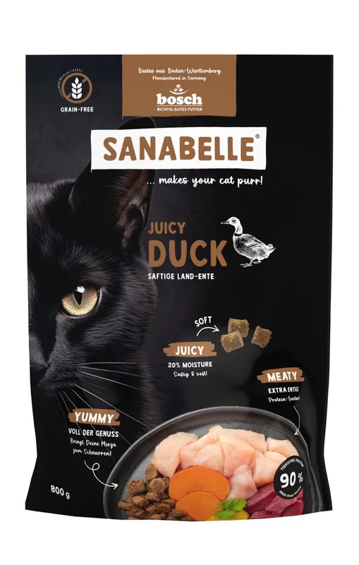 Sanabelle Juicy Ente 800 g Neu
