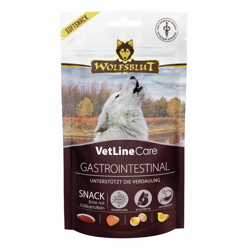 Solange Der Vorrat Reicht WOLFSBLUT VetLine Snack Gastrointestinal 100 g