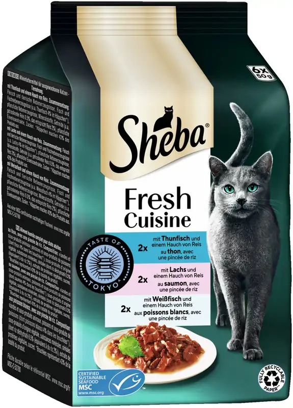 Heißes Angebot Sheba Fresh Cuisine Taste of Tokyo Sauce 6 x 50 g