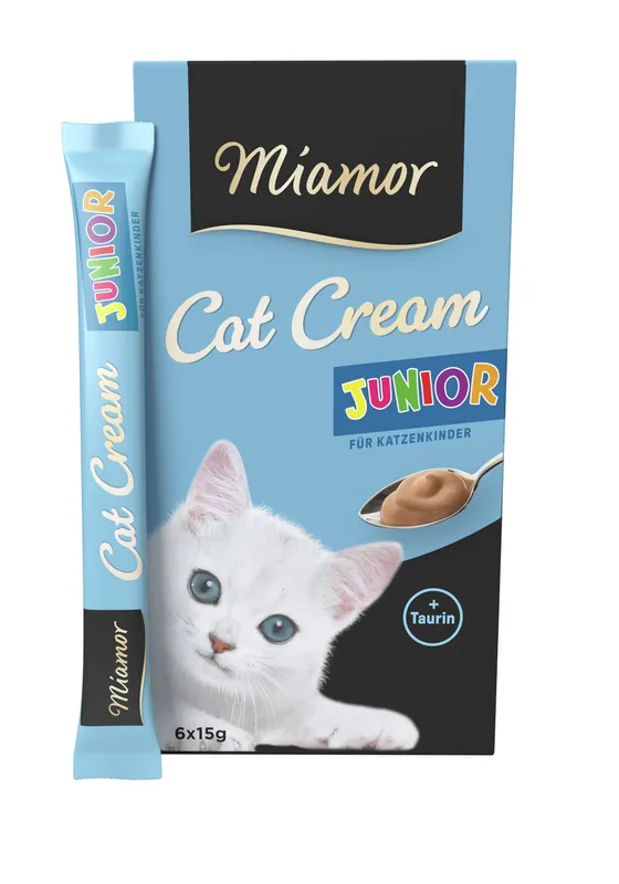 Geprüft Miamor CatSnack Junior Cream 6x15 g
