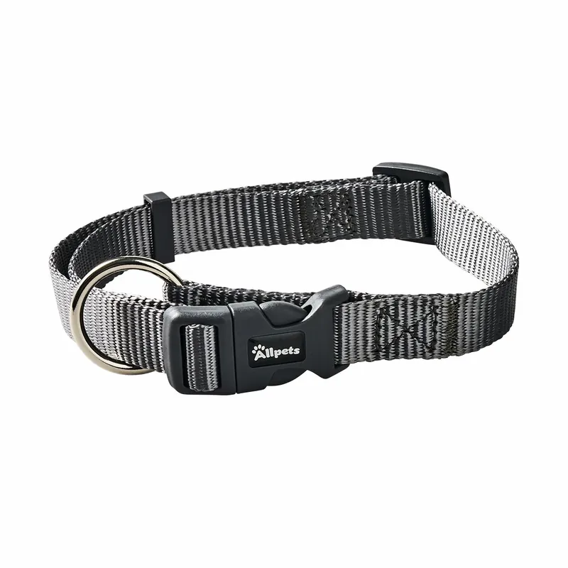 Bestpreis Allpets Classy Halsband S 25–40 cm / 15 mm grey