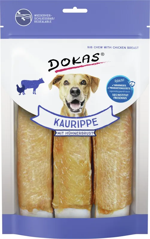 DOKAS Kaurippe mit Hühnerbrust 210 g Zertifiziert
