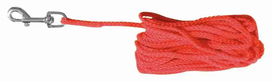 Super-Preis TRIXIE Hundeschleppleine 15m rot