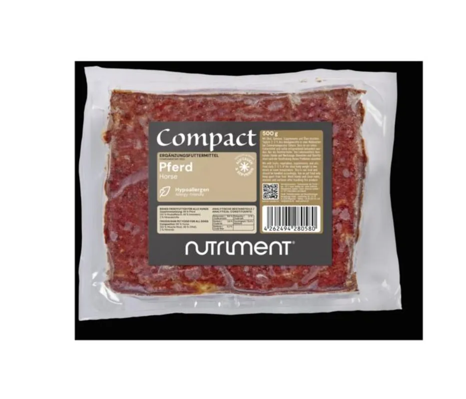 Nutriment by PETMAN Compact Pferd 500 g Geprüft