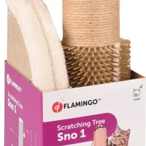 Flamingo Kratzbaum kompakt Asa creme 30 x 30 x 41,5 cm Beliebt