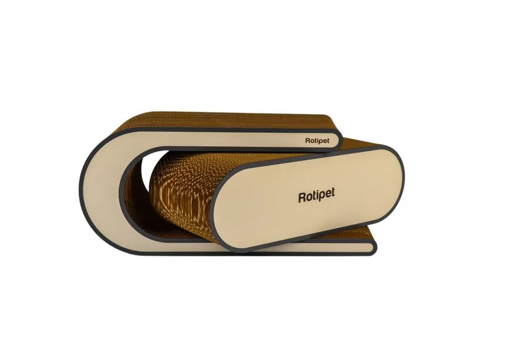 Letzte Chance Rotipet Kratzmöbel Cooper, Anthracite/ White