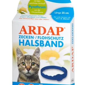 Bestseller ARDAP Zecken-/ Flohhalsband für Katzen Ungezieferbekämpfung