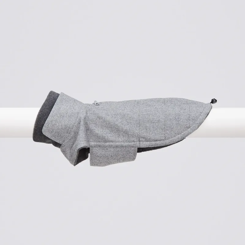 CLOUD7 Hundemantel Brooklyn Flanell Grey 1 Mega-Angebot