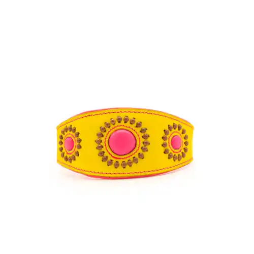Geprüft DWAM Windhundhalsband Jessy S 4 cm breit 21 - 26 cm