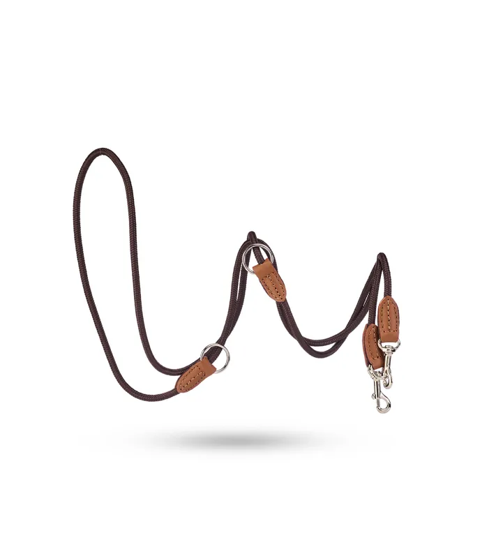 MALUCCHI Hundeleine Movie Nylon Nocciola 200 x 0.7 cm Letzte Chance