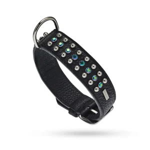 MALUCCHI Halsband Bright Schwarz 4 cm 60 Markenprodukt