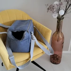 Nur Für Kurze Zeit hundewerk Hundetasche MOLA Denim Navy S