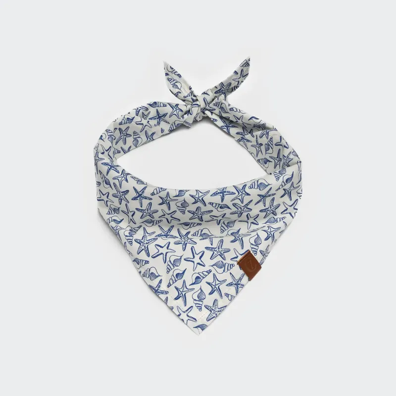 Preisknaller CLOUD7 Hundehalstuch Bandana Sea Star S