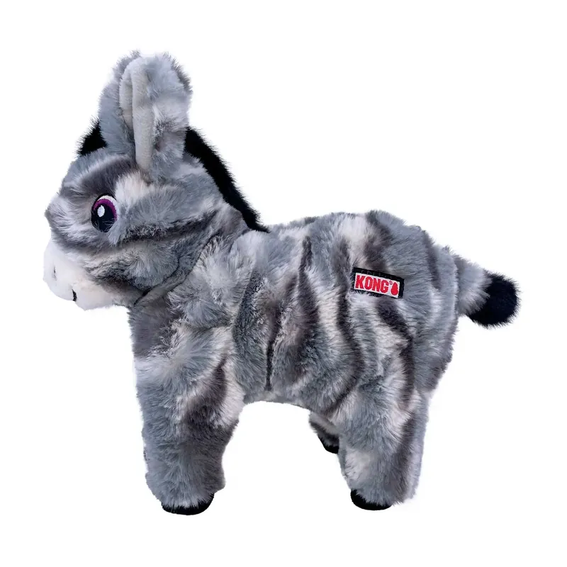Zertifiziert Hundespielzeug KONG® Low Stuff™ Stripes Esel